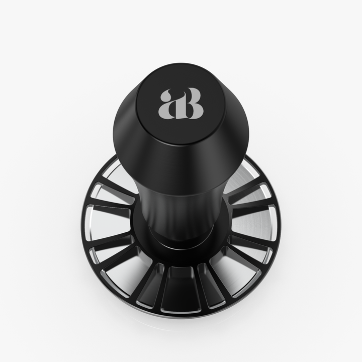 Artisan Barista Lotus Click Tamper 58.3mm, top view